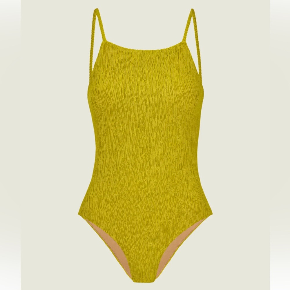 OAS company crinkled bathing suit